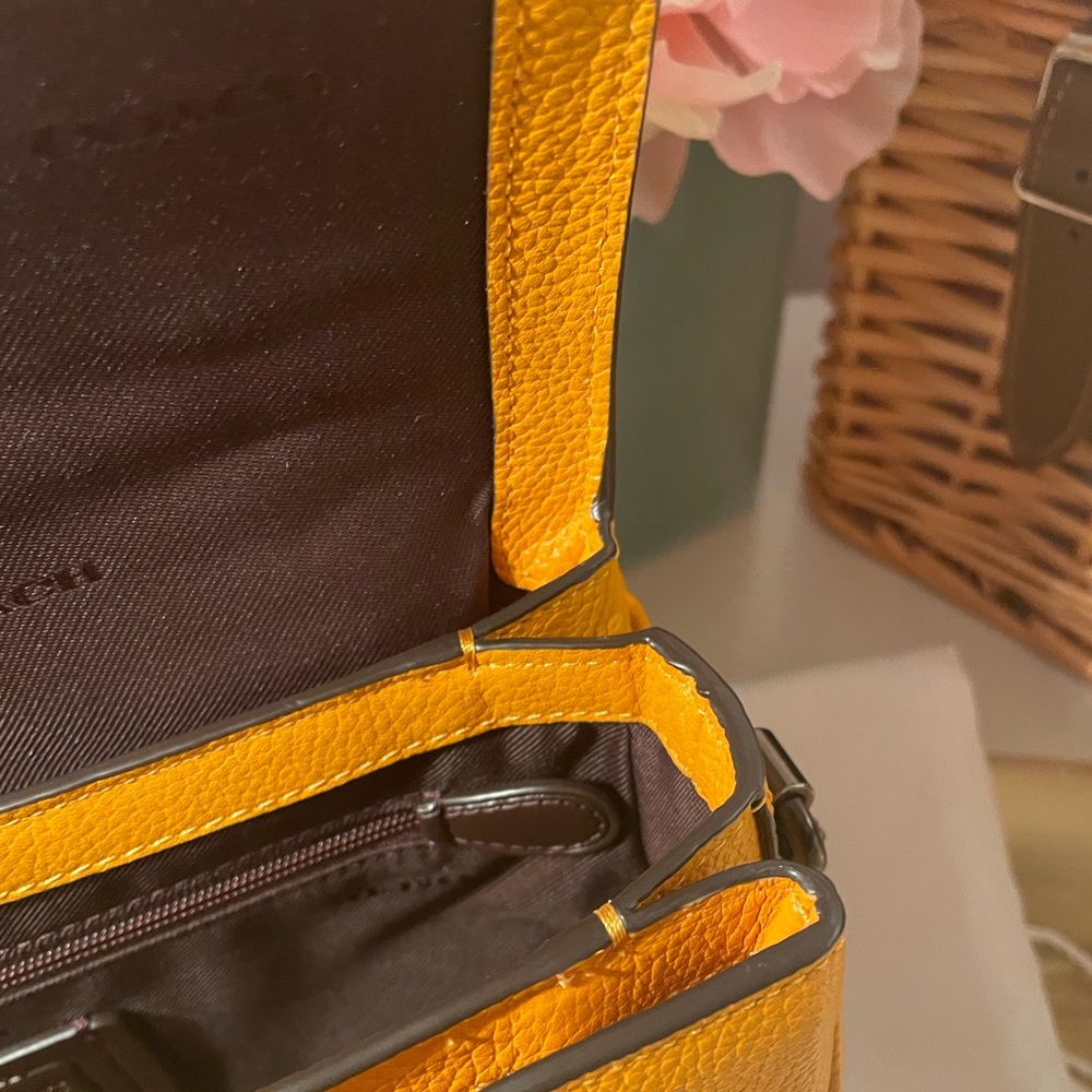 💓SOLD💓Coach Pollen Cassie - Rare  🦄 💛 - Picture 6 of 16